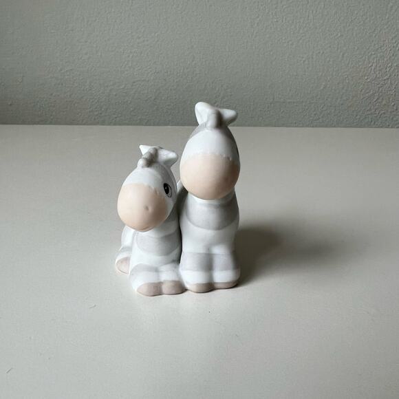 Precious Moments Two By Two Zebras Part of the Noah's Ark series - Picture 2 of 7